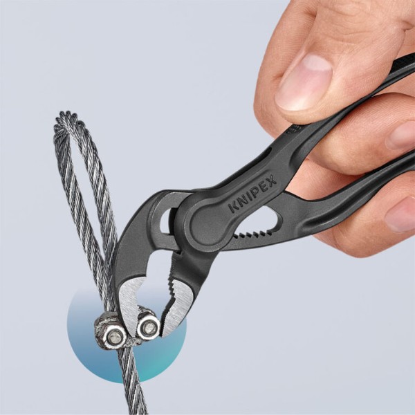 Фото - Кліщі KNIPEX Cobra XS 100 мм (87-00-100-BK)